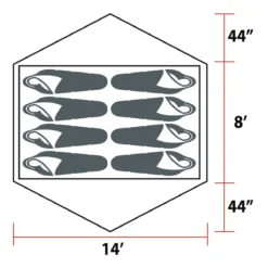 Woods Lookout 8-Person 3-Season Tent -Sports Product Store 1604286 1200 auto