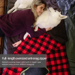 Woods Heritage Cotton Flannel 32° Sleeping Bag -Sports Product Store 1604298 1200 auto