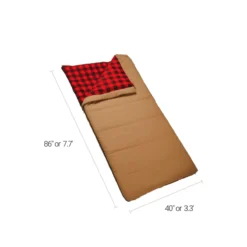 Woods Heritage Cotton Flannel 5° Sleeping Bag -Sports Product Store 1604524 1200 auto