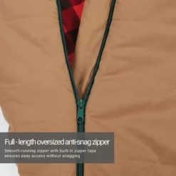 Woods Heritage Cotton Flannel 5° Sleeping Bag -Sports Product Store 1604528 1200 auto