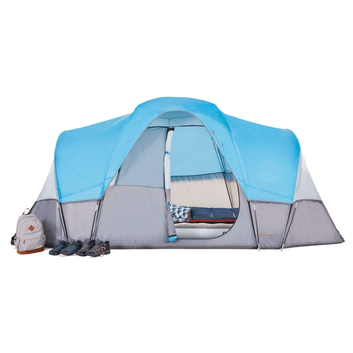 Outbound 8-Person Dome Tent W/ Rain Fly & Carry Bag 8 Outbound 8-Person Dome Tent W/ Rain Fly & Carry Bag - Image 8