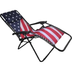 World Famous Sports Zero Gravity Lounge Chair -Sports Product Store WORLDF ZERO GRAVITY LOUNGER CHAIR Stars And Stripes