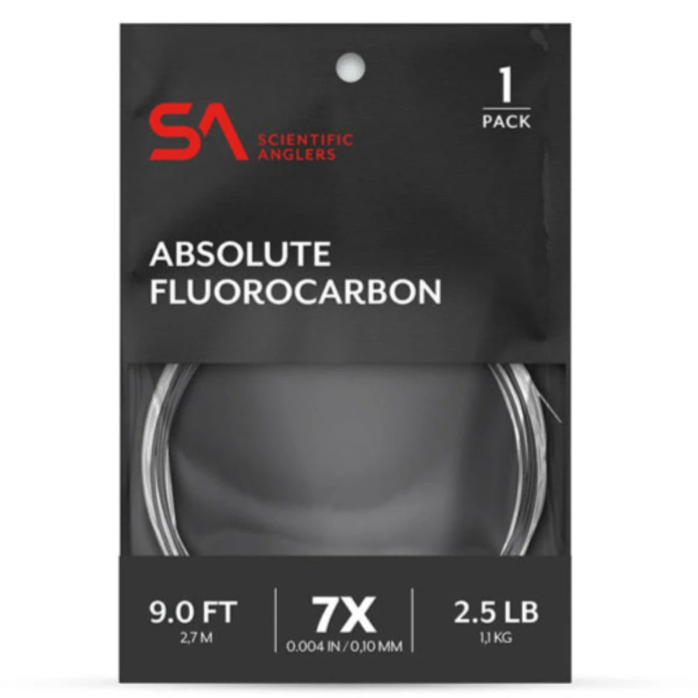 Scientific Anglers Scientific Angler Absolute Fluorocarbon Leader 1 Scientific Anglers Scientific Angler Absolute Fluorocarbon Leader