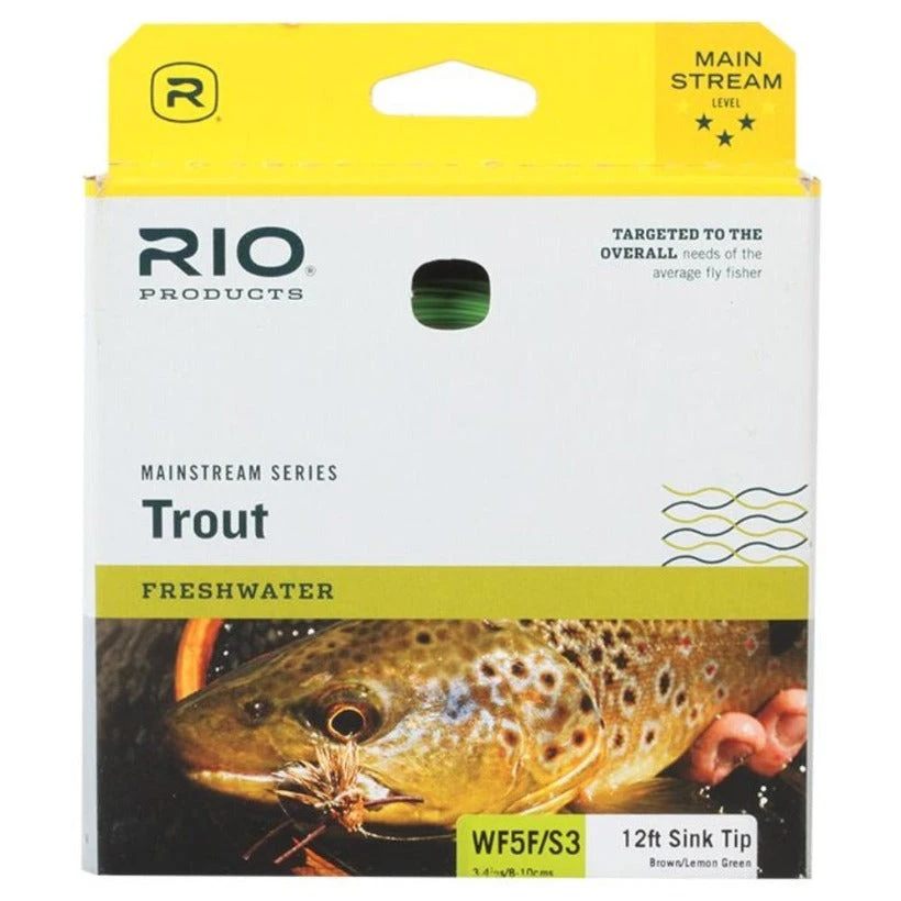 Rio Mainstream T3 Sinking Tip 12 Ft Fly Fishing Line 1 Rio Mainstream T3 Sinking Tip 12 Ft Fly Fishing Line